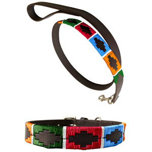 POSADAS — Polo Dog Collar & Lead Set
