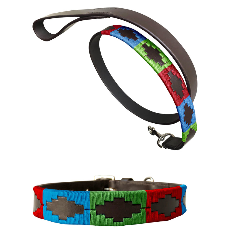 BARADERO | Polo Dog Collar & Lead Set