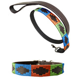 LAS PAREJAS | Polo Dog Collar & Lead Set