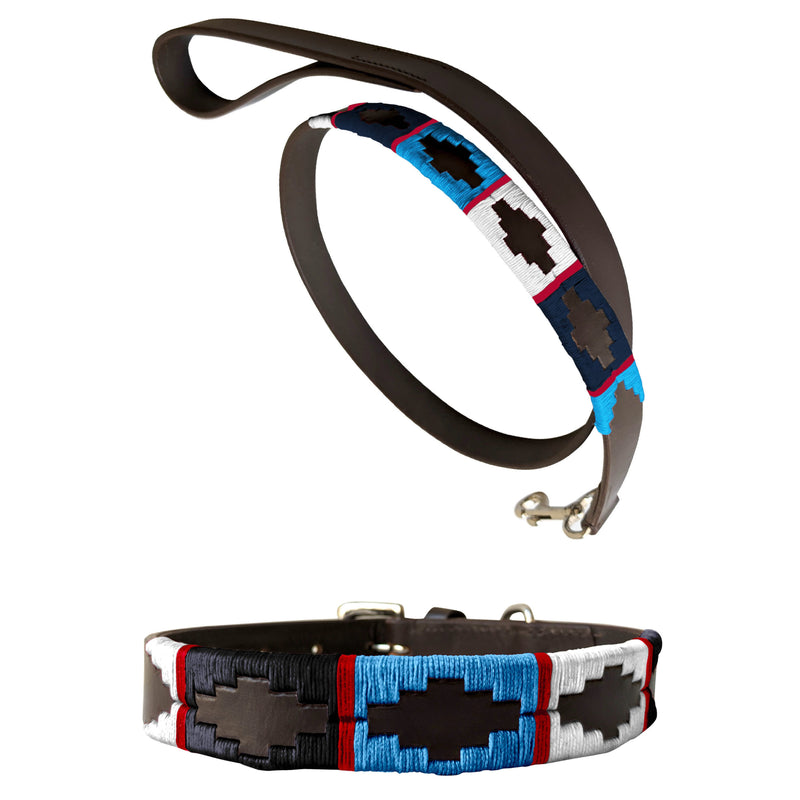 BASAVILBASO | Polo Dog Collar & Lead Set