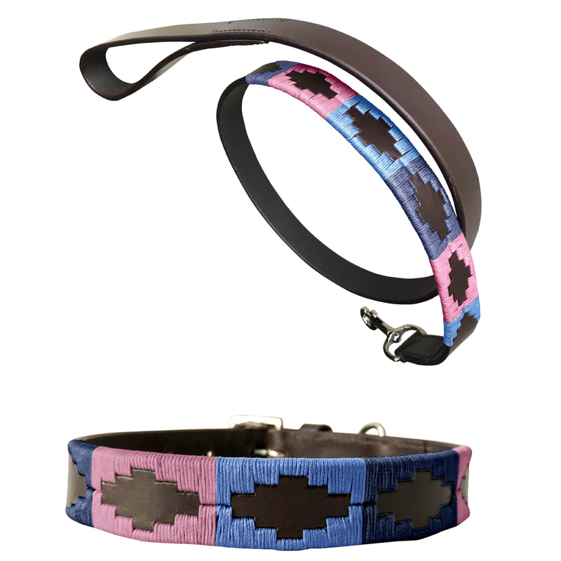 CALAMUCHITA | Polo Dog Collar & Lead Set