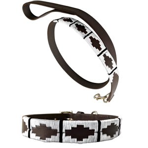 TORTUGUITAS | Polo Dog Collar & Lead Set