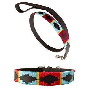 RÍO SALÍ | Polo Dog Collar & Lead Set
