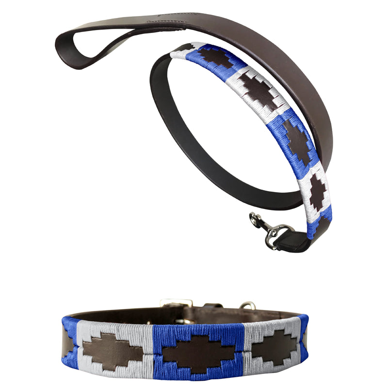 LOS HORNOS | Polo Dog Collar & Lead Set
