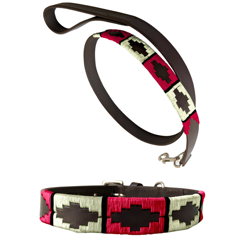 CORONEL MARTÍNEZ | Polo Dog Collar & Lead Set