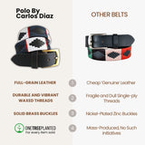 CLORINDA — Classic Polo Belt