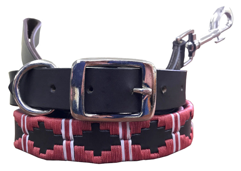 BURZACO — Polo Dog Collar & Lead Set