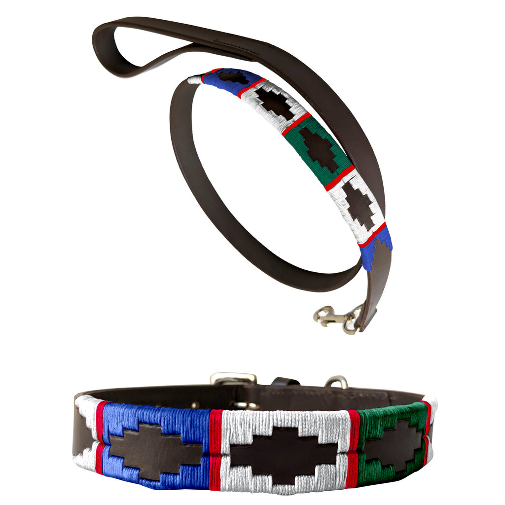 VICENTE - Polo Dog Collar & Lead Set