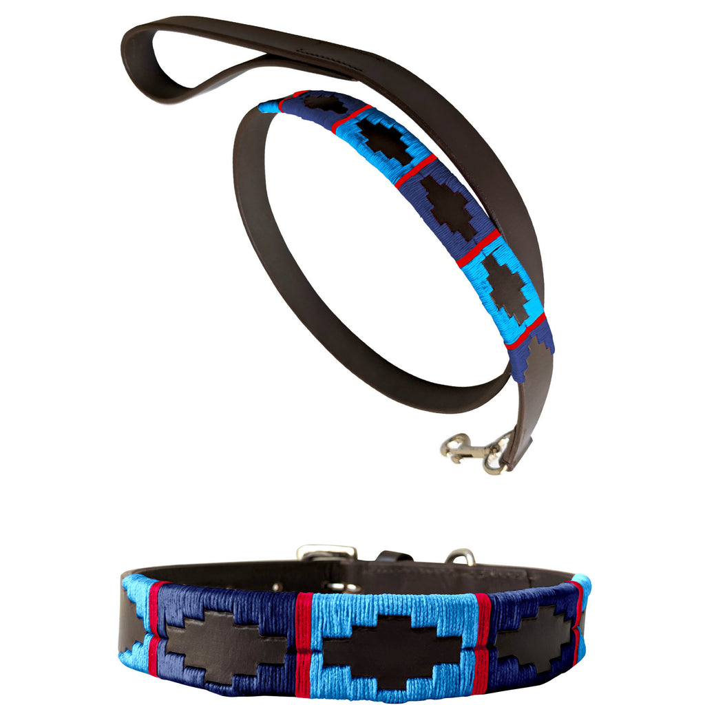 ARECO - Polo Dog Collar & Lead Set